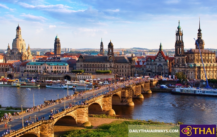 Thành phố Dresden với nhiều trải nghiệm thú vị.