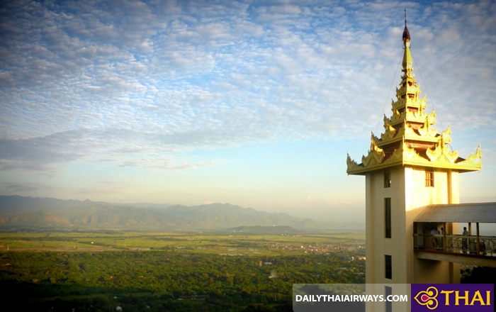 Khung cảnh tại Mandalay Hill.